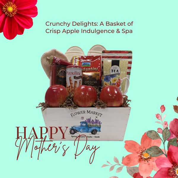 Crunchy Delights: A Basket of Crisp Apple Indulgence & Spa