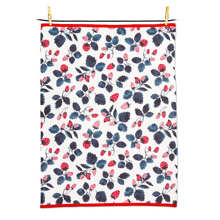 Strawberries Kitchen Towel