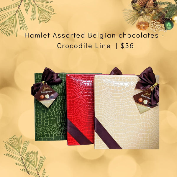 Hamlet Assorted Belgian chocolates - crocodile line