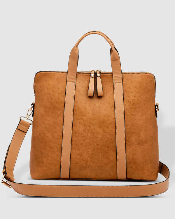 Rhodes Laptop Bag/Nut