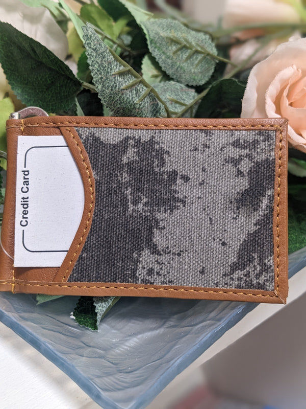 Grey Money Clip
