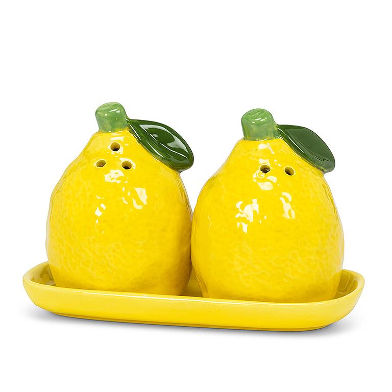 Download Images Lemon Salt & Pepper on Tray