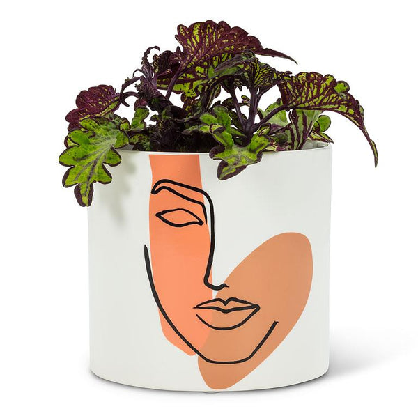 Large Modern Face Planter