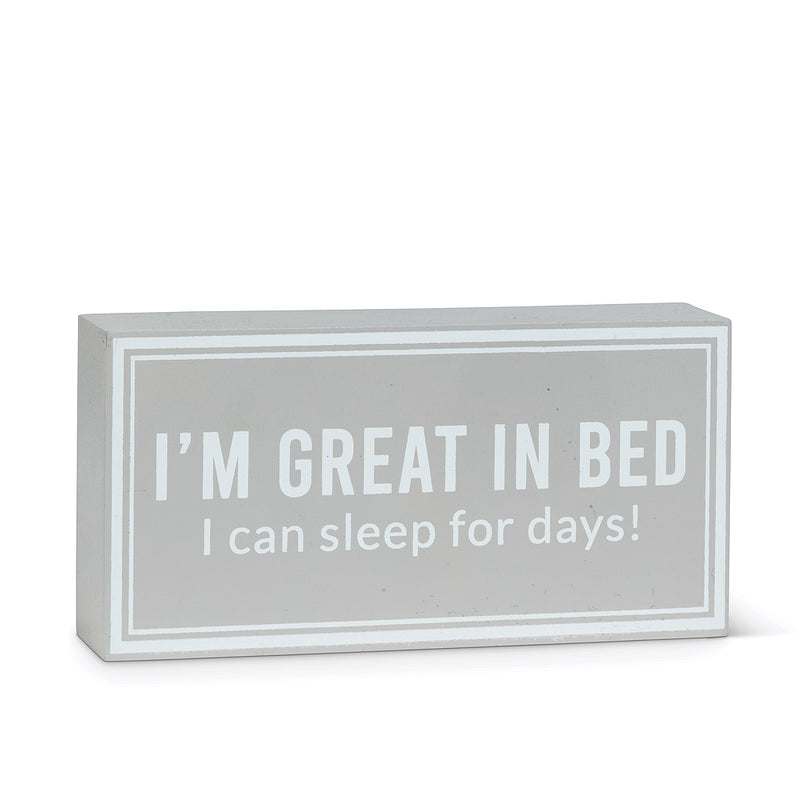 Sleep for Days Block