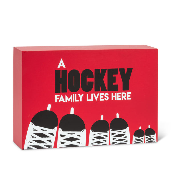 Medium Hockey Family Block