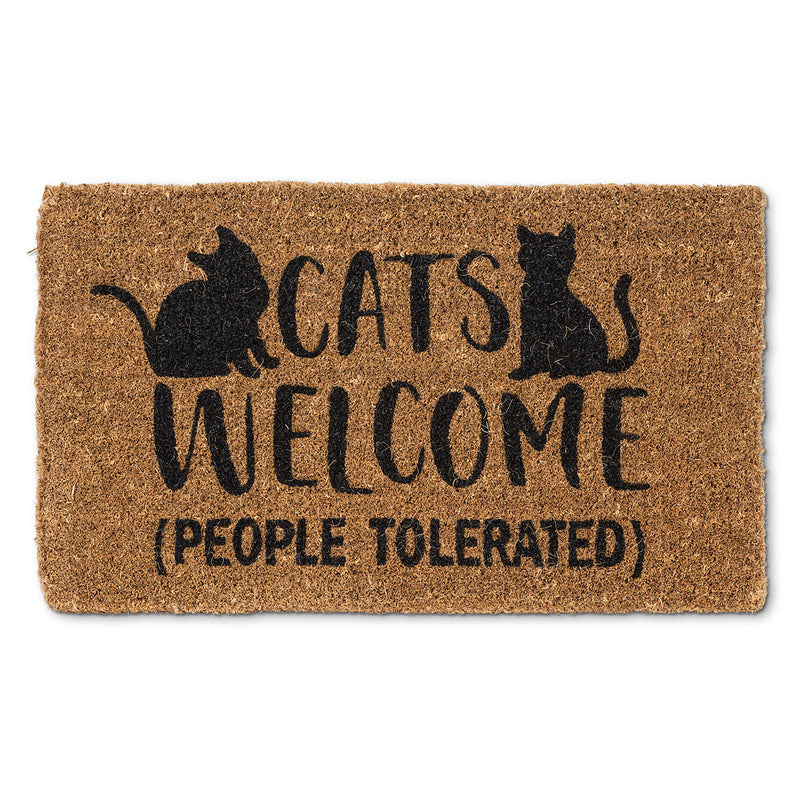 Cats Welcome Doormat