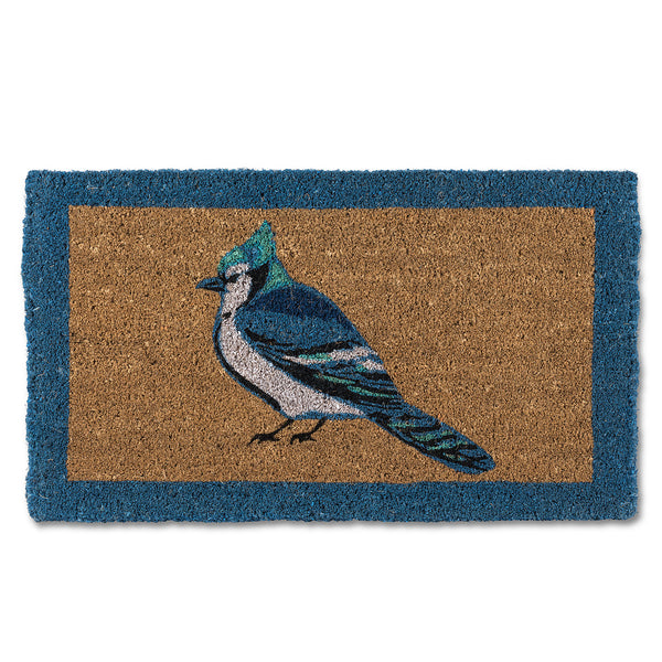 Blue Jay Doormat