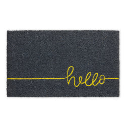 "hello" doormat