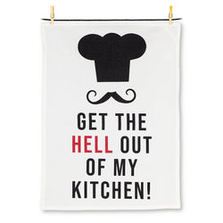 Get Out of My Kitchen Tea Towel