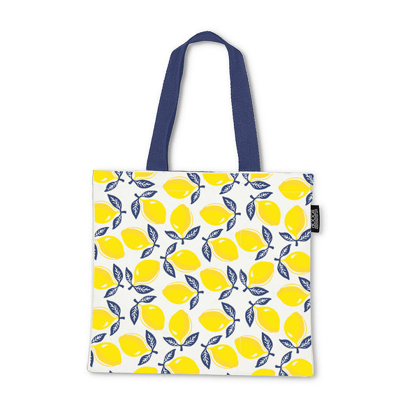 Lemon Print Tote Bag