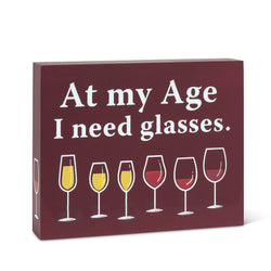 Rectangle "At My Age…" Block