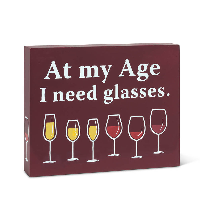 Rectangle "At My Age…" Block