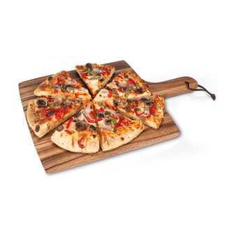 Square Pizza Board w/strap
