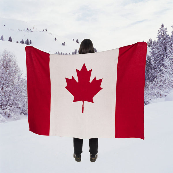 Canada Flag Throw