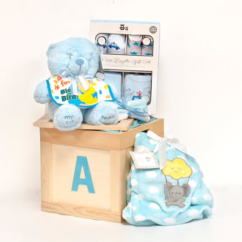 My First Teddy/Wooden Box
