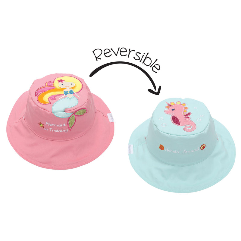 Sun Hat - Mermaid/Seahorse