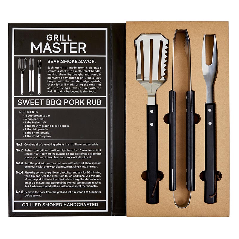 BBQ Tools Book Set