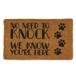 No Need to Knock Doormat